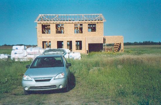 Framing the roof